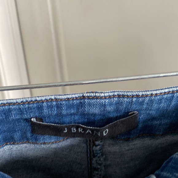 J Brand Natasha Sky High Rise Cropped Button Through Skinny Jeans Lovesick 26 - Picture 6 of 11